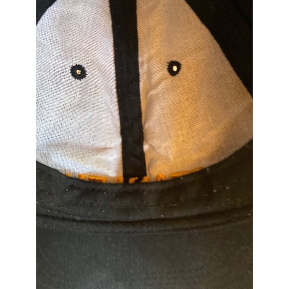 Black Stanley Tools Hat Cap Adjustable Snapback Worn Distressed - Picture 7 of 7